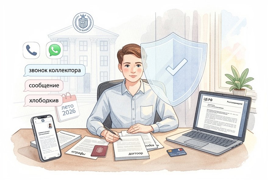 Как новые правила ЦБ 2026 меняют взыскание долгов летом: права заемщика и пошаговые жалобы