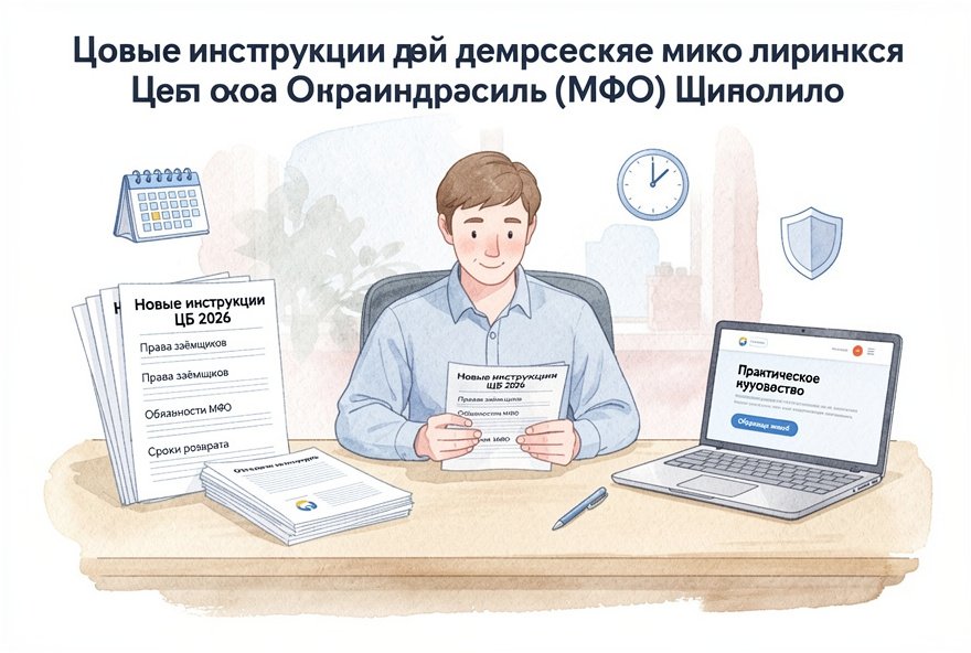 Новые инструкции ЦБ 2026 для МФО: как изменятся права заёмщиков и как быстро вернуть деньги — практическое руководство
