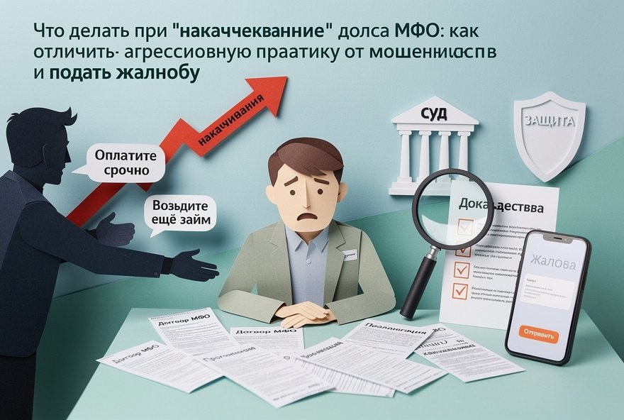 Что делать при «накачивании» долга МФО: признаки мошенничества, как собрать доказательства и подать жалобу