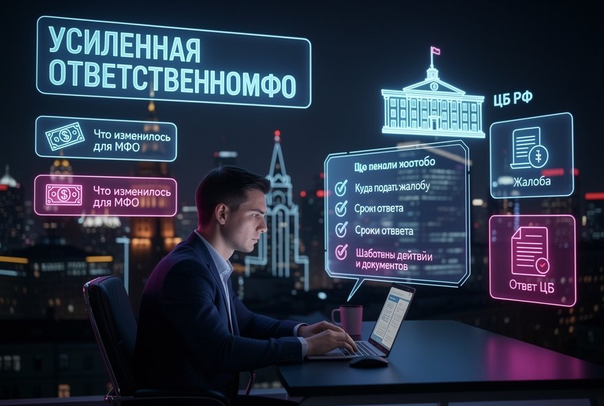 Усиленная ответственность МФО по новым циркулярам ЦБ (лето 2026): пошаговый практический гид для заемщика